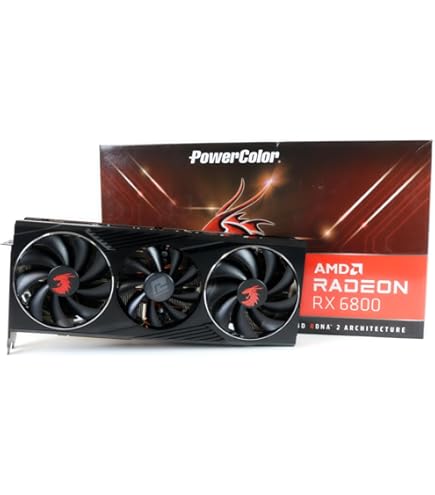 グラフィックボード・グラボ・ビデオカード PowerColor Radeon RX 6800 Red Dragon Amazon.com: PowerColor Red Dragon AMD Radeon™ RX 6800 Gaming